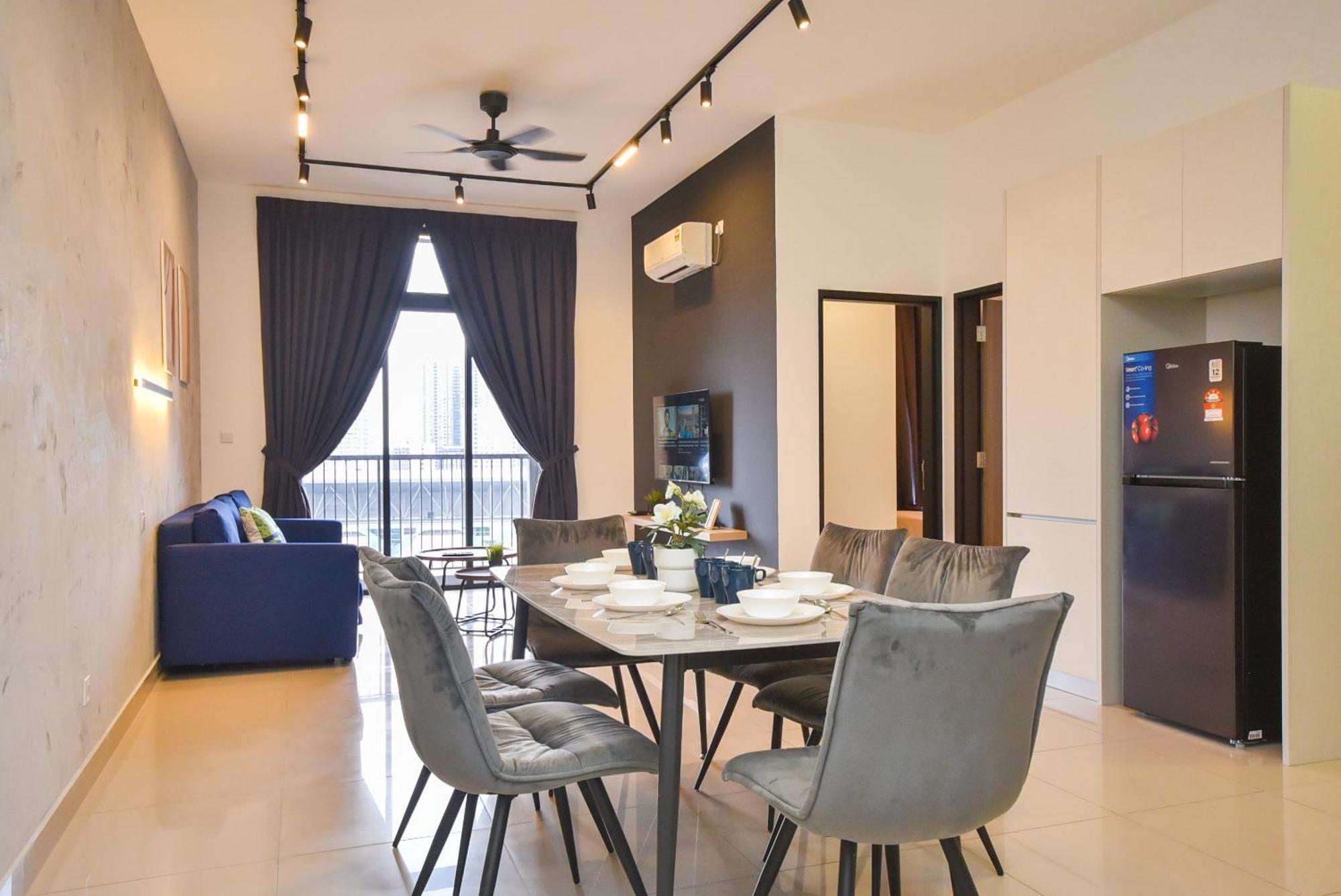 Twin Tower Residence By Nest Home【5 Mins Walk To Ciq】 Johor Bahru Bagian luar foto