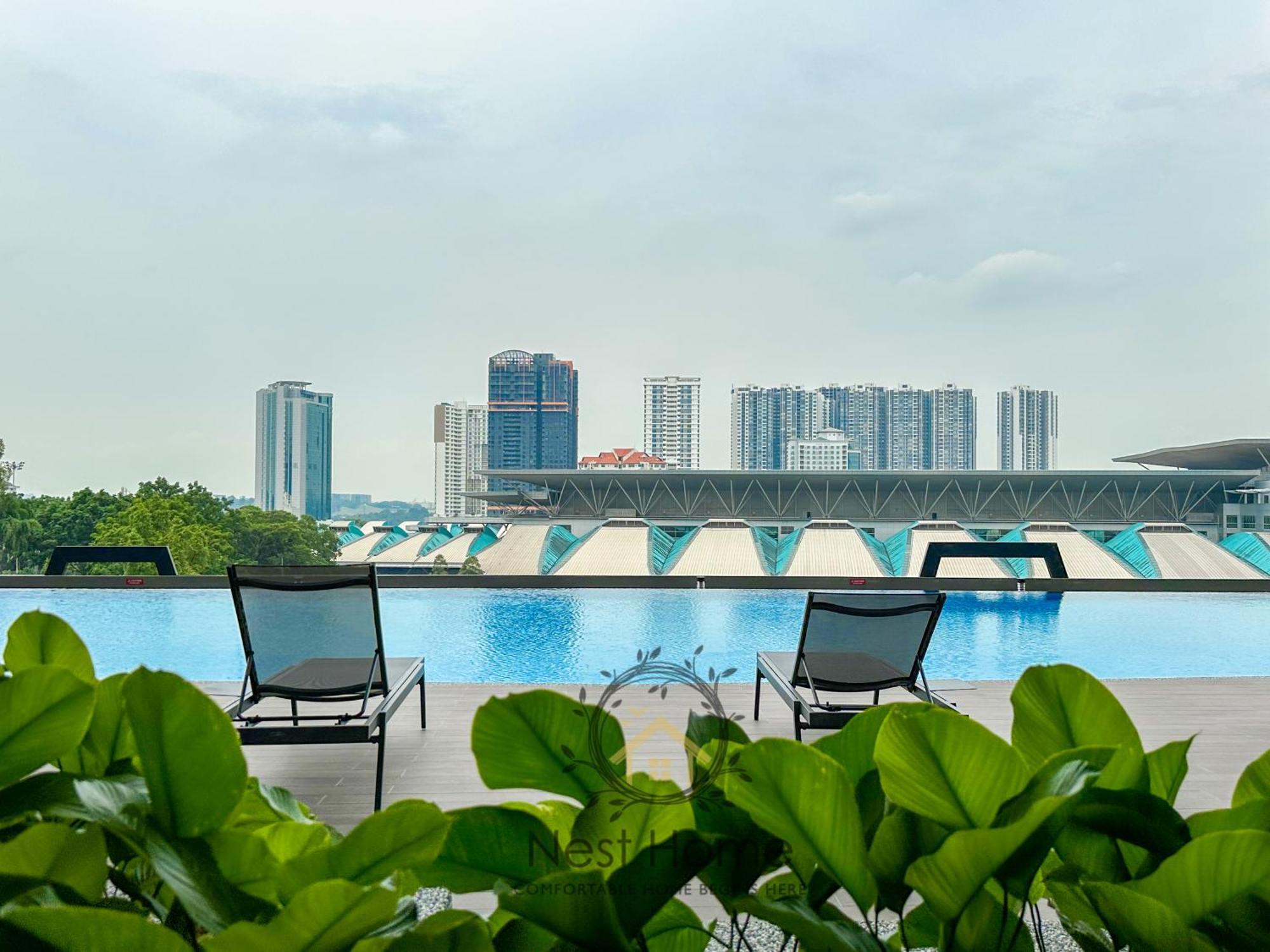 Twin Tower Residence By Nest Home【5 Mins Walk To Ciq】 Johor Bahru Bagian luar foto