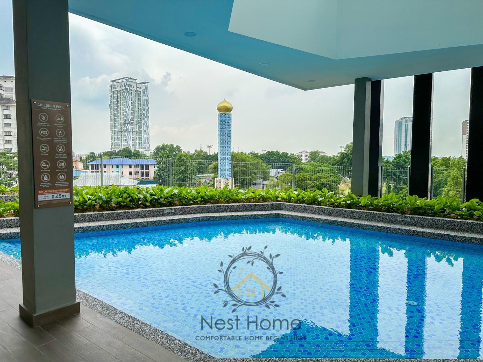 Twin Tower Residence By Nest Home【5 Mins Walk To Ciq】 Johor Bahru Bagian luar foto