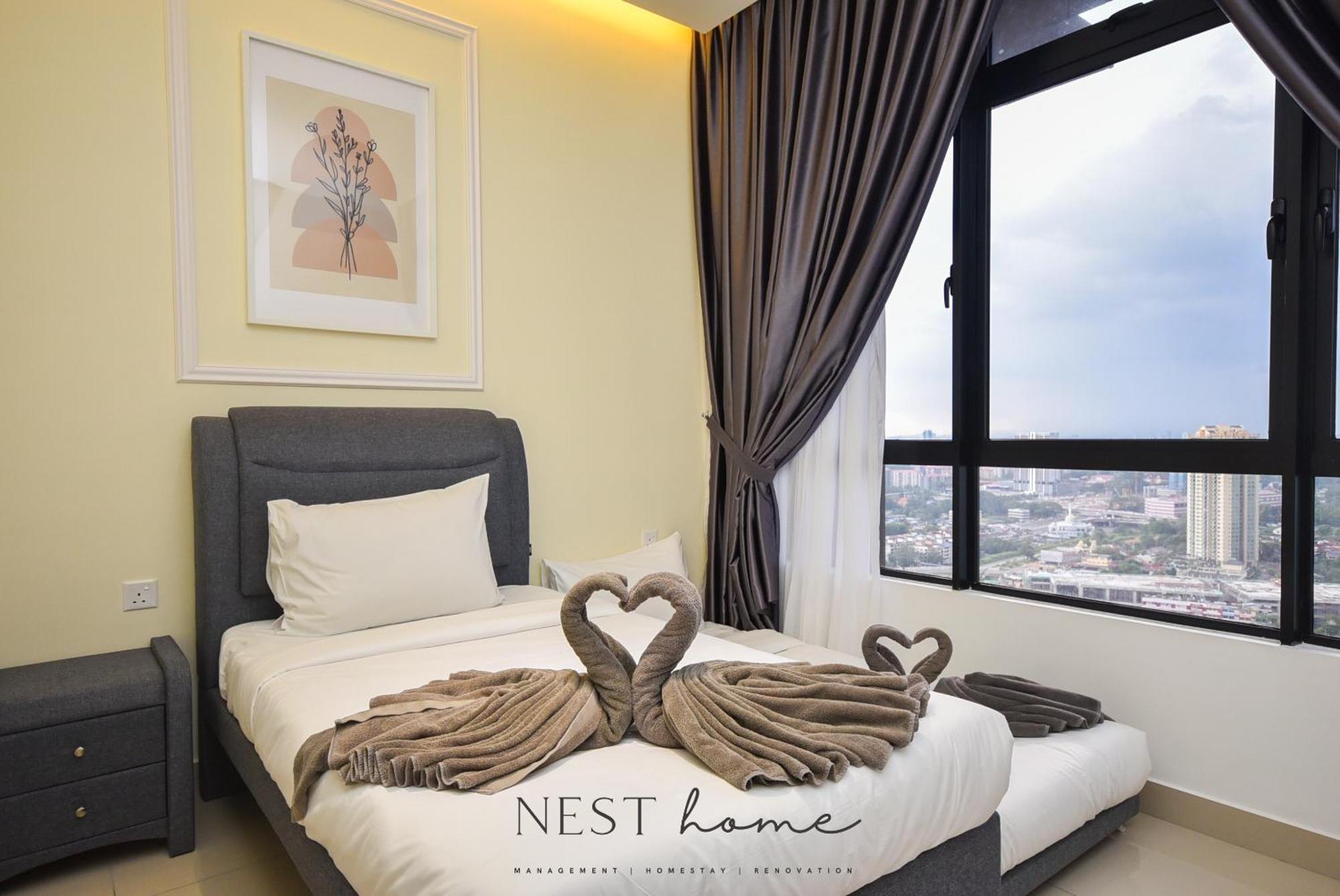 Twin Tower Residence By Nest Home【5 Mins Walk To Ciq】 Johor Bahru Bagian luar foto