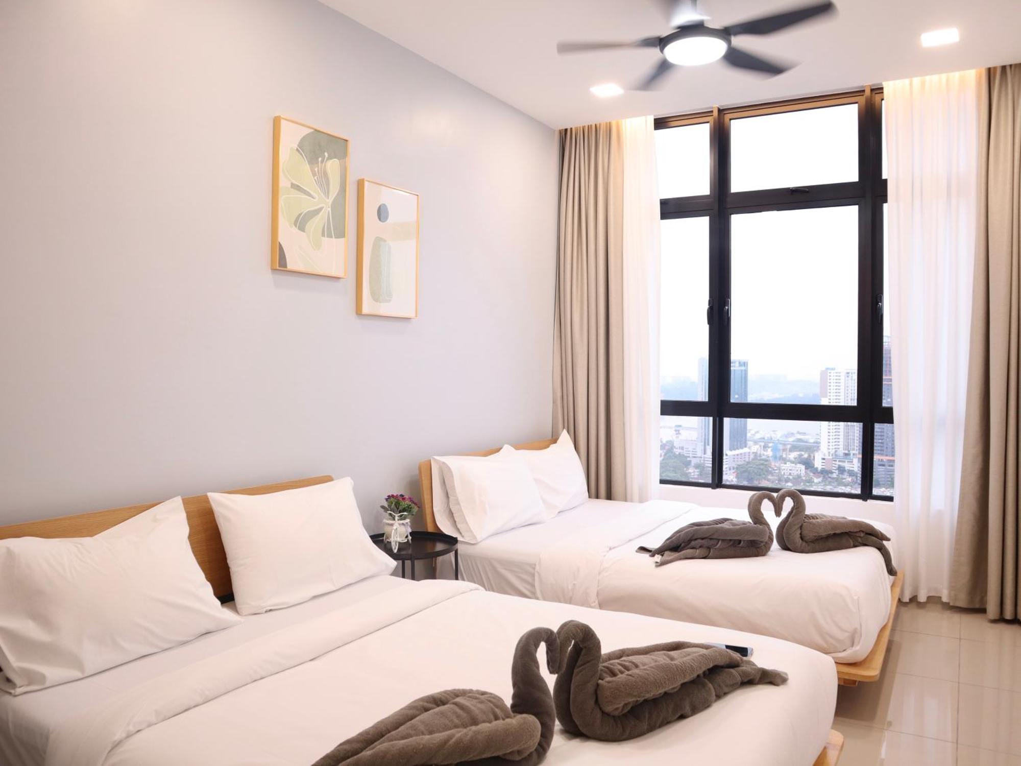 Twin Tower Residence By Nest Home【5 Mins Walk To Ciq】 Johor Bahru Bagian luar foto