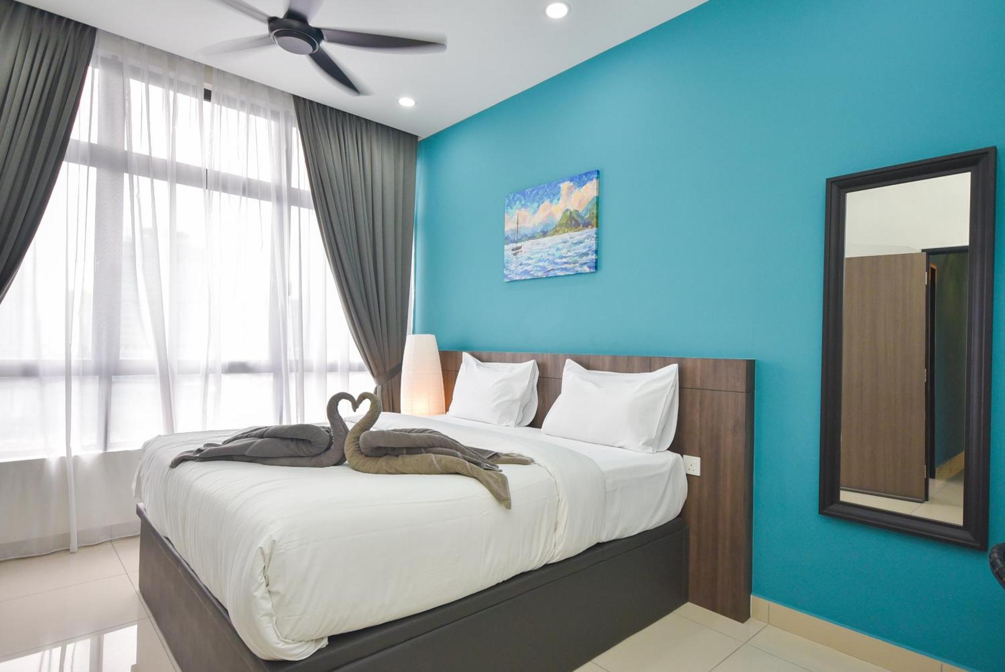 Twin Tower Residence By Nest Home【5 Mins Walk To Ciq】 Johor Bahru Bagian luar foto