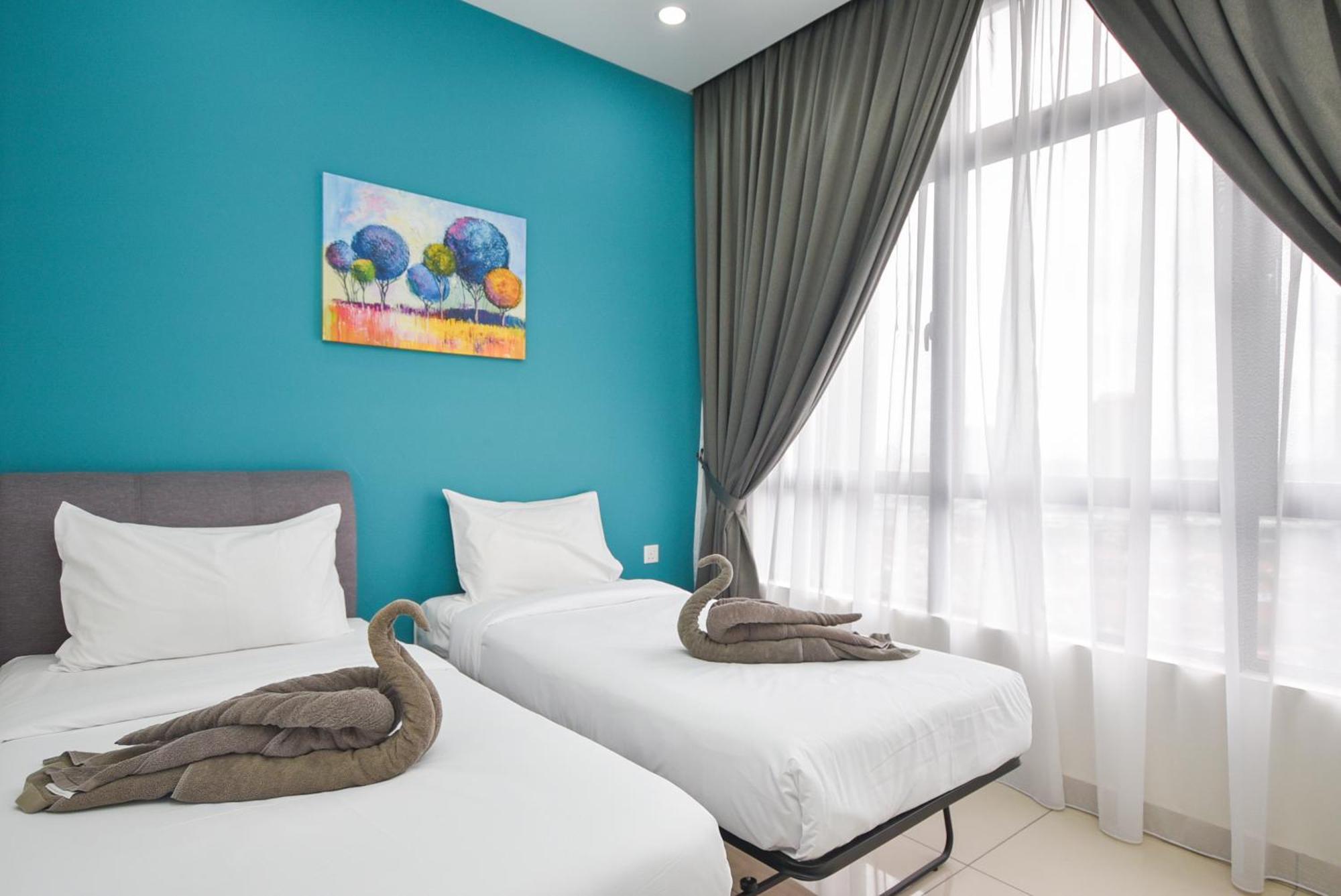 Twin Tower Residence By Nest Home【5 Mins Walk To Ciq】 Johor Bahru Bagian luar foto